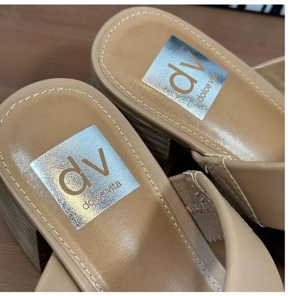 NIB DV by Dolce Vita Ladies' Heel Strap Sandal Cafe Shoe Size 10 $79 1SH27 - Picture 4 of 5